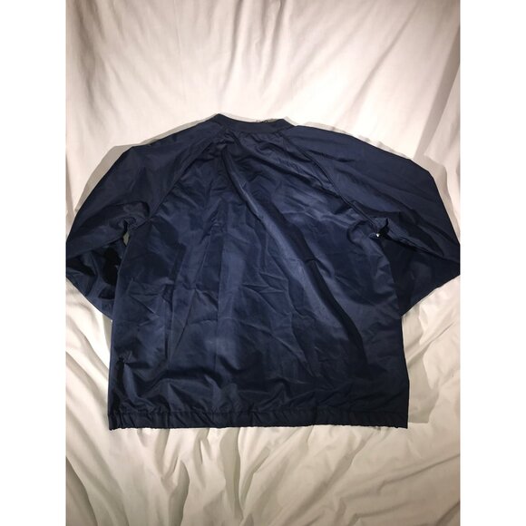 Greg Norman Mens Large Navy  V Neck Water Resistant Pullover - Picture 2 of 8